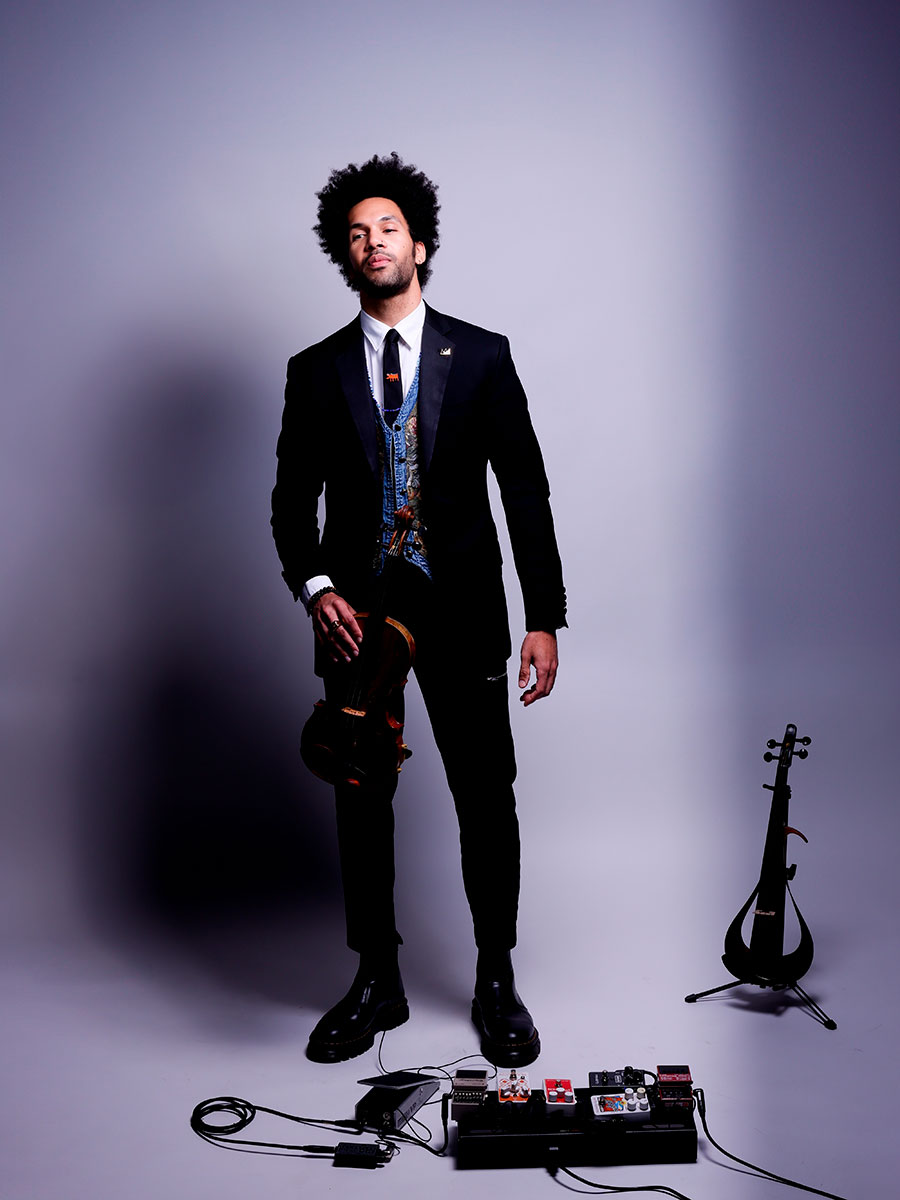 Scott Tixier, associate professor of jazz violin and Best Film Category nominee.